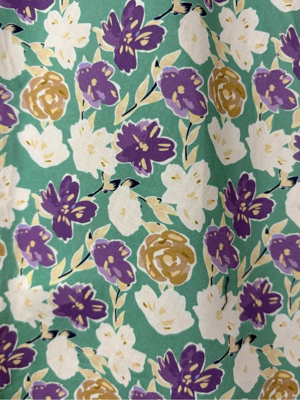 Tulip B Floral A-Line Midi Skirt - Picture 10 of 10